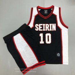 ชุดบาส SEIRIN No.10 สีดำ V1